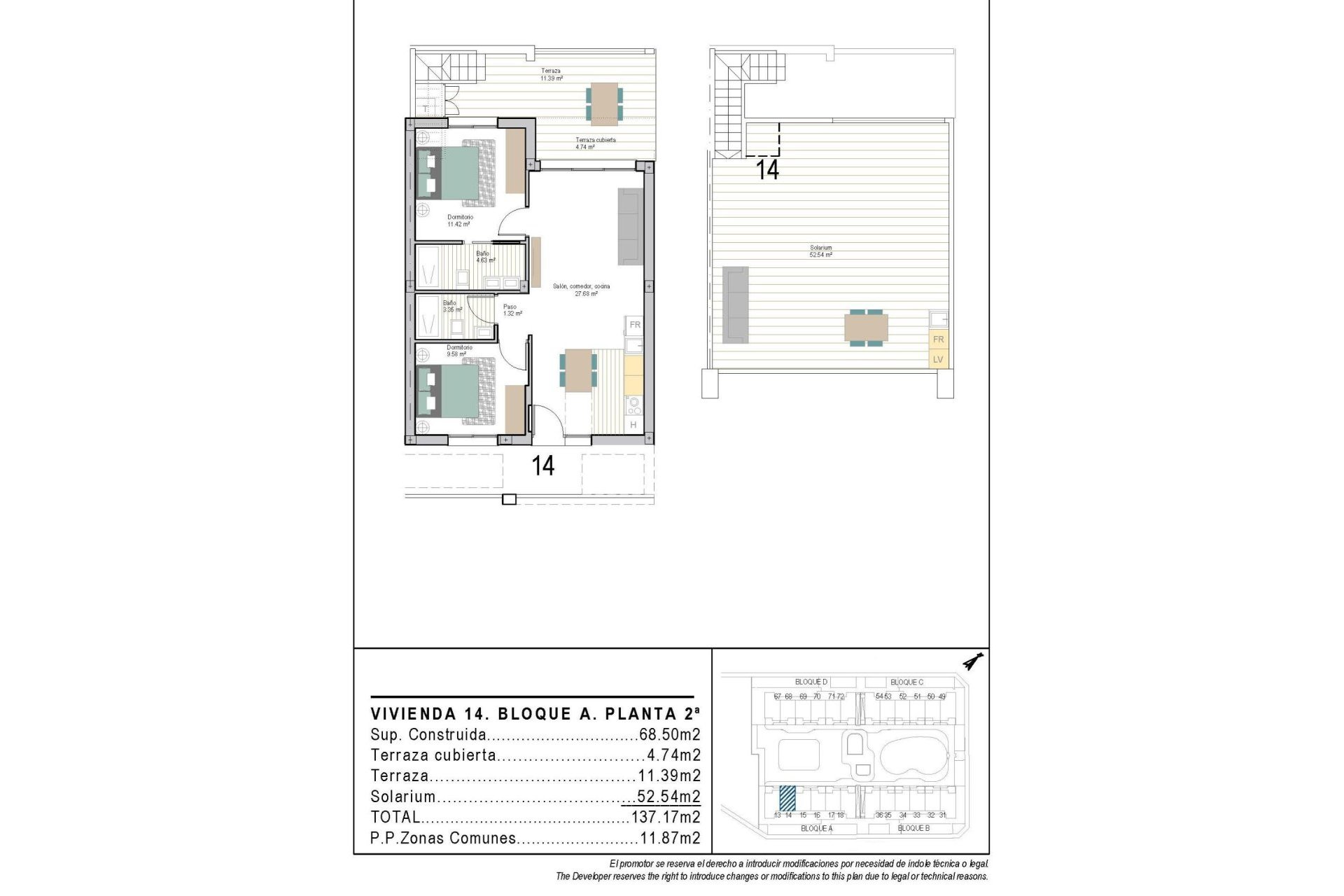 Rynek pierwotny - Penthouse -
Torre Pacheco - San Cayetano