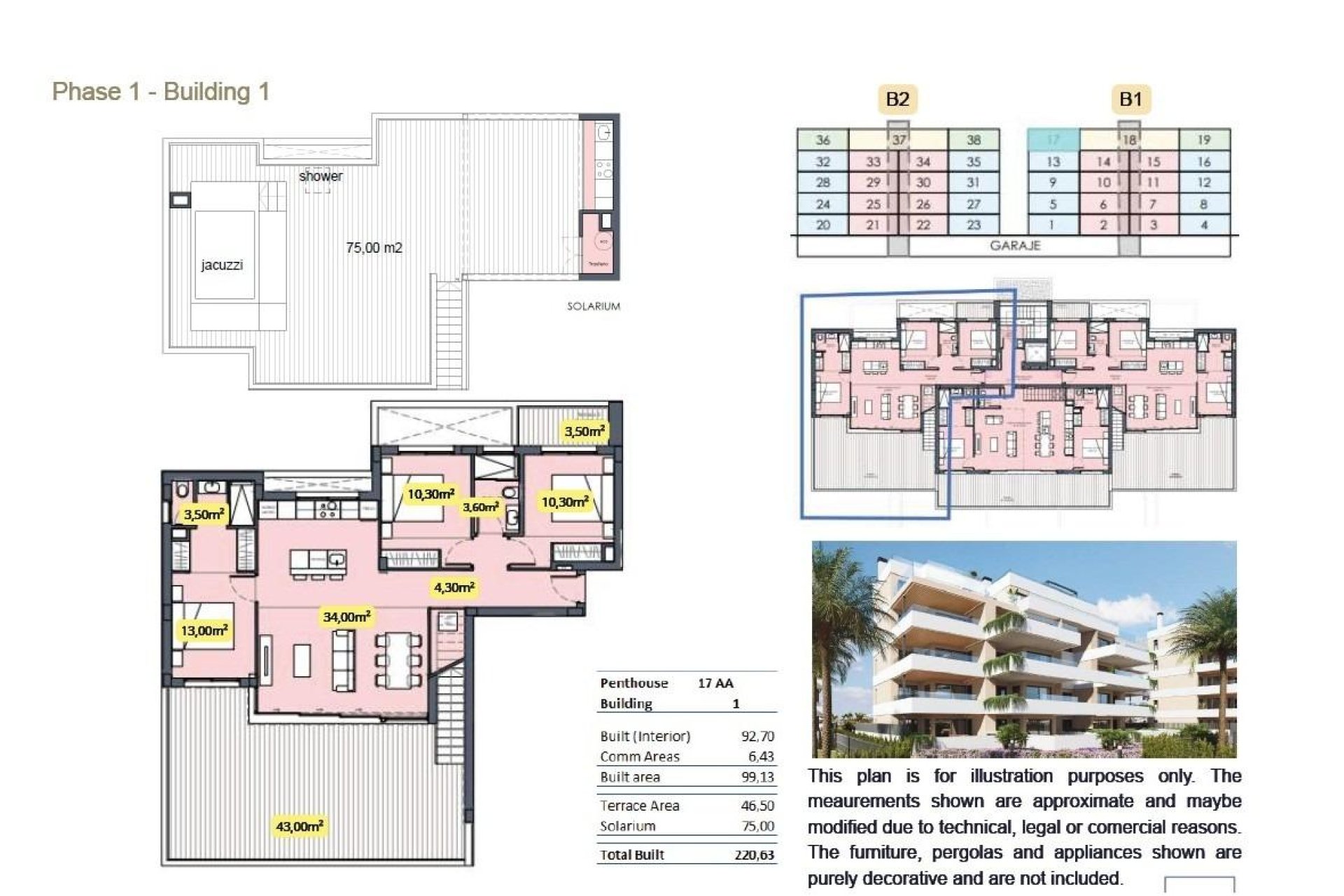 Rynek pierwotny - Penthouse -
Torre Pacheco - Santa Rosalia Lake And Life Resort