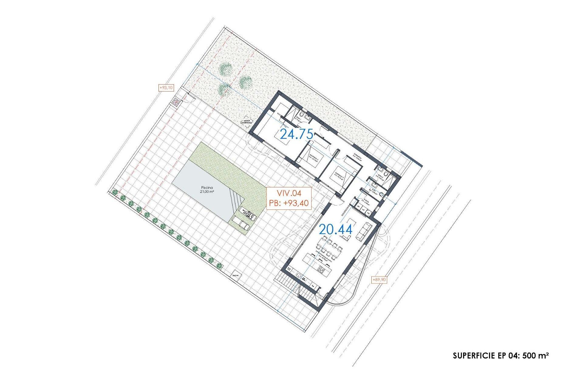 Rynek pierwotny - Willa -
Algorfa - La Finca Golf