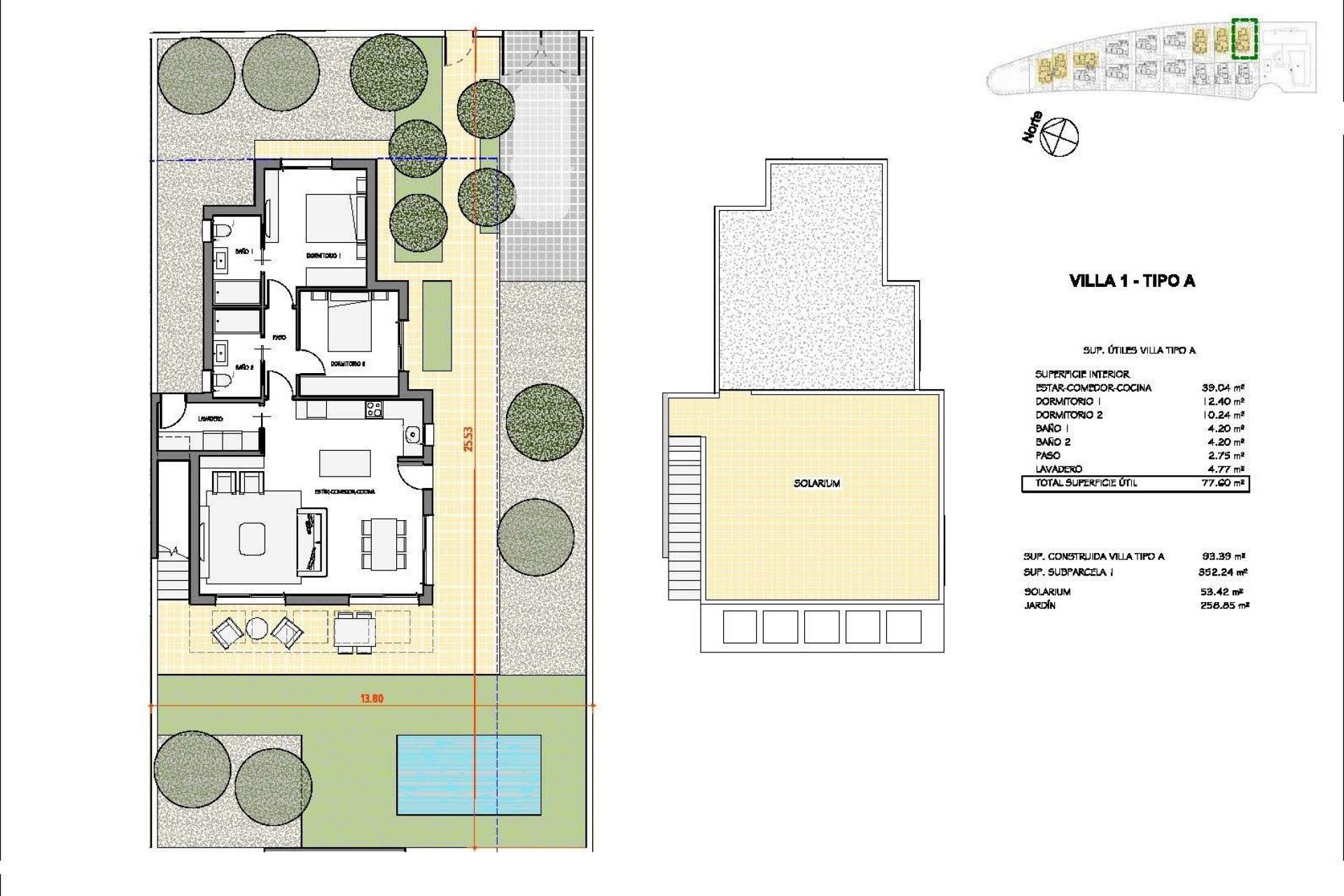 Rynek pierwotny - Willa -
Fuente Álamo - Hacienda Del Álamo Golf