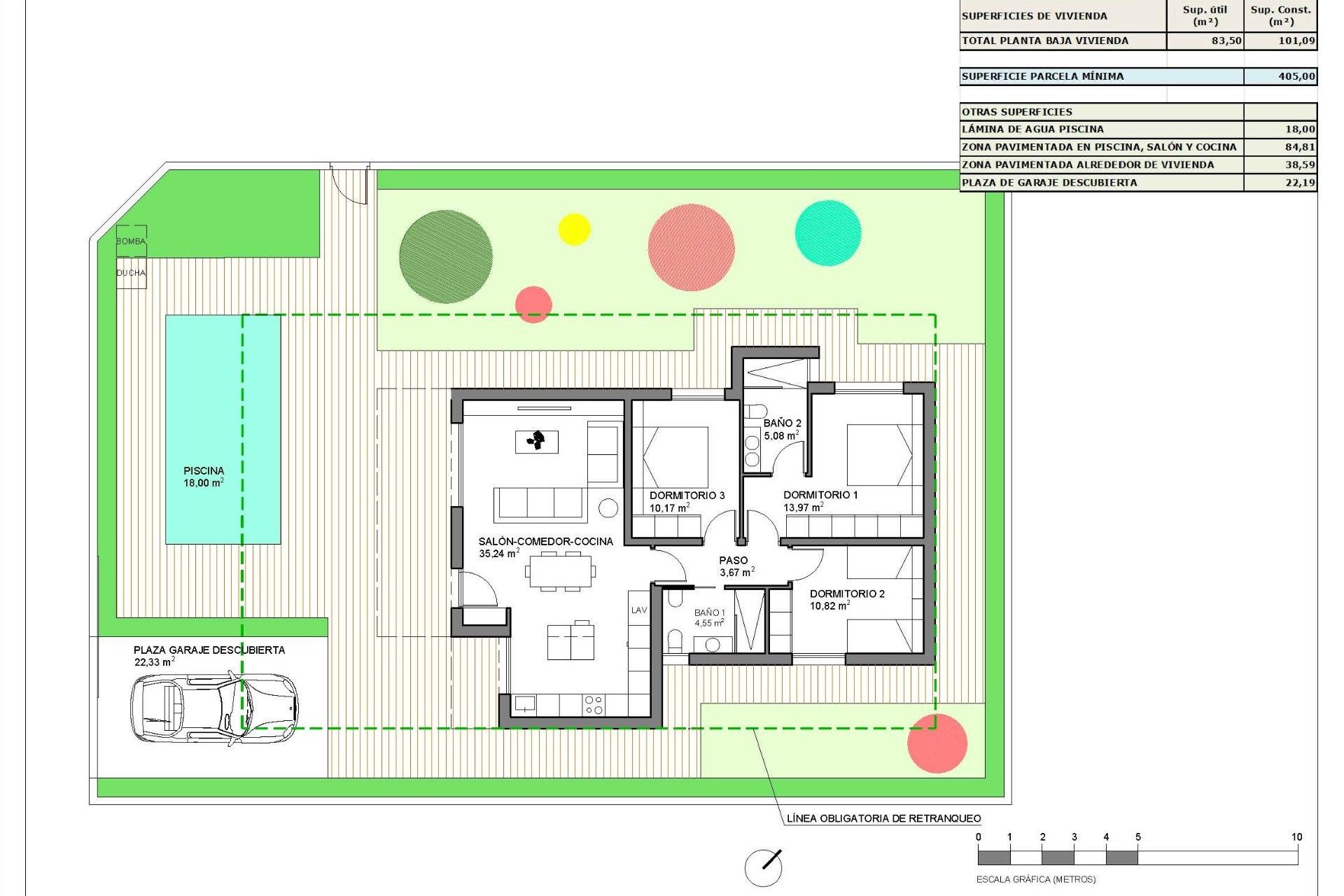 Rynek pierwotny - Willa -
Hondón de las Nieves - Urbaniz. La Montañosa