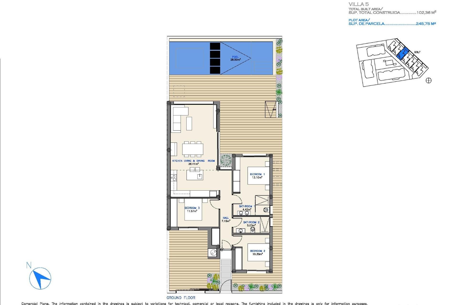 Rynek pierwotny - Willa -
Los Alcázares - Serena Golf