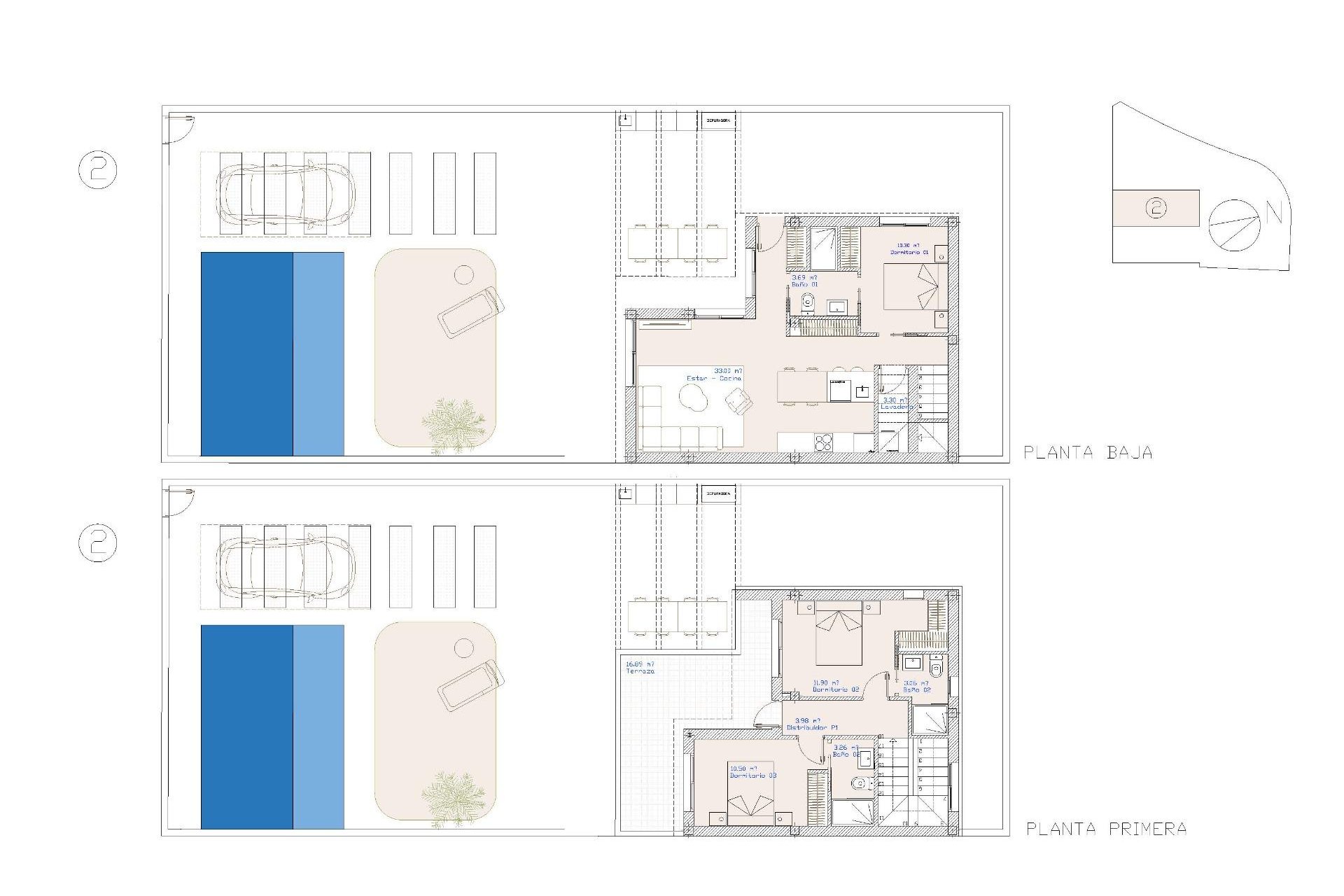 Rynek pierwotny - Willa -
San Pedro del Pinatar - Centro