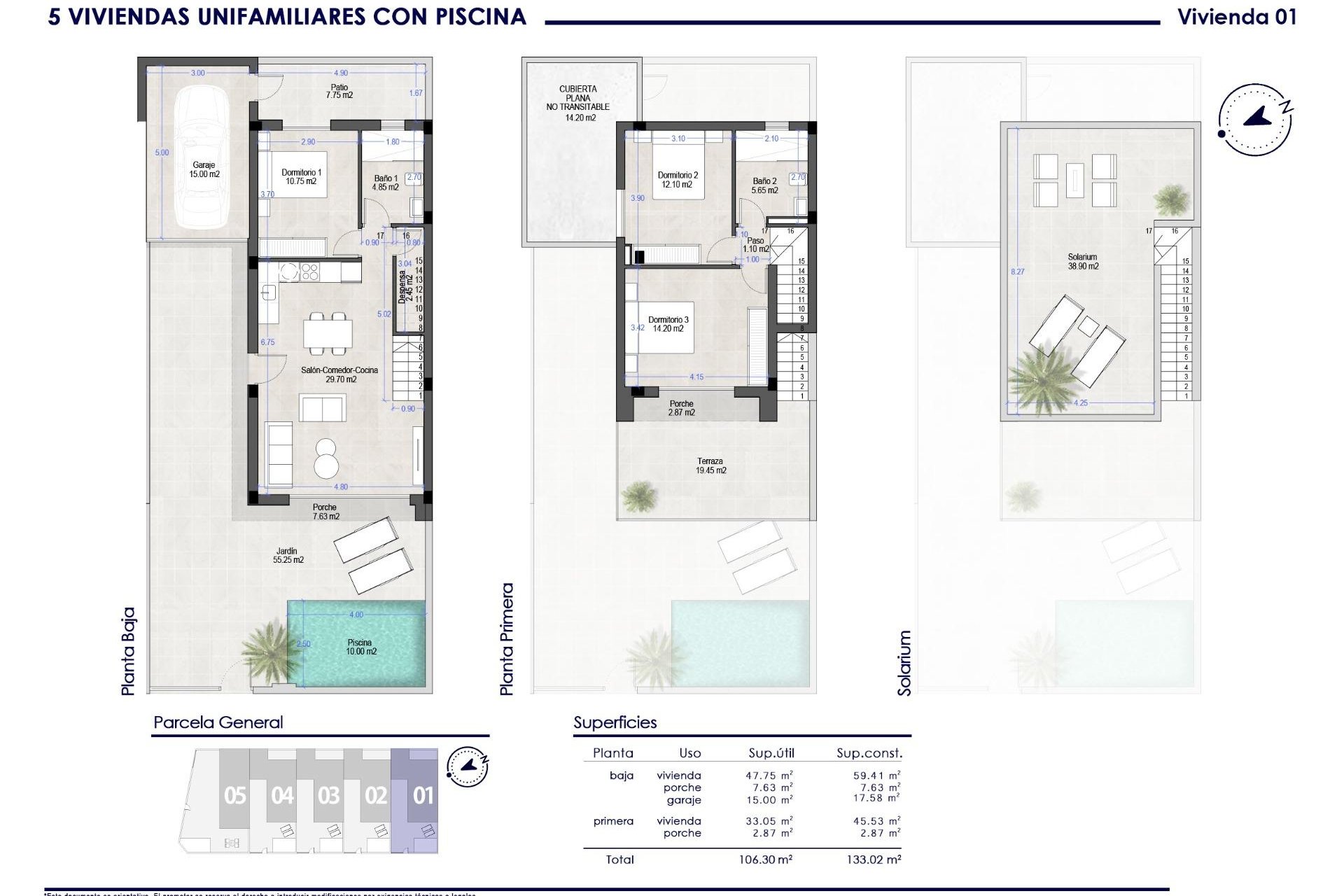 Rynek pierwotny - Willa -
San Pedro del Pinatar - Polideportivo