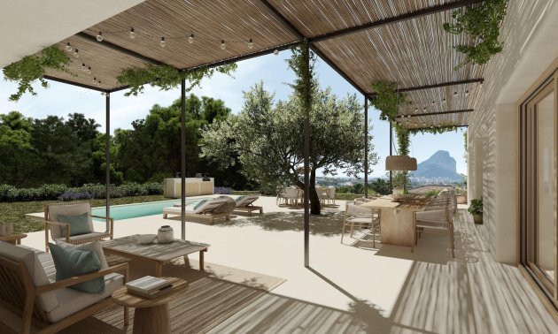 Villa - New Build - Calpe -
                Partida Garduix