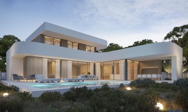 Villa - Obra nueva -
            Moraira - 21897