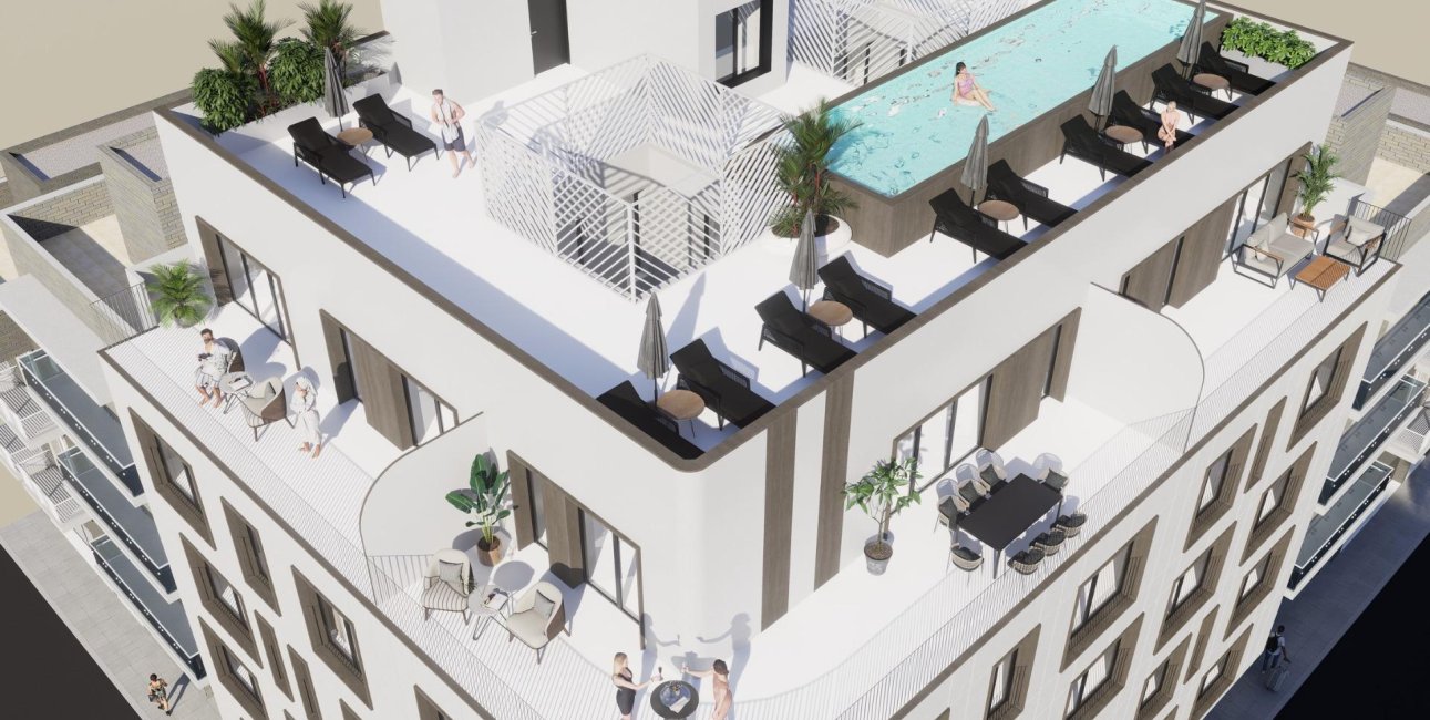 New Build - Apartment / flat -
Torrevieja - Acequion