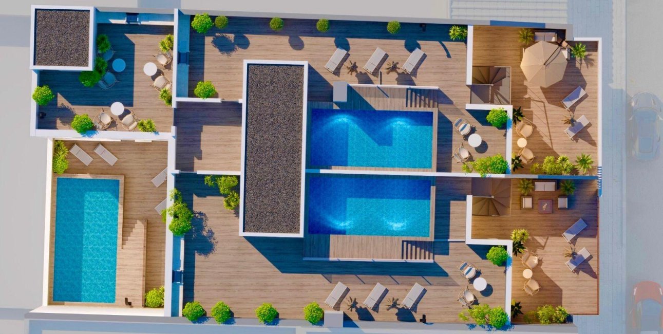 Obra nueva - Apartamento / piso -
Torrevieja - Centro