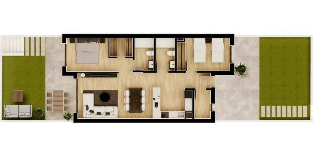 New Build - Apartment / flat -
Monforte del Cid - Alenda Golf