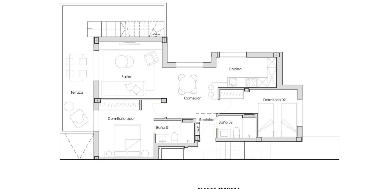 Rynek pierwotny - Penthouse -
Torre Pacheco - Santa Rosalia Lake And Life Resort