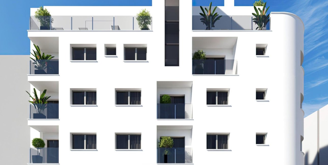 New Build - Apartment / flat -
Torrevieja - Centro