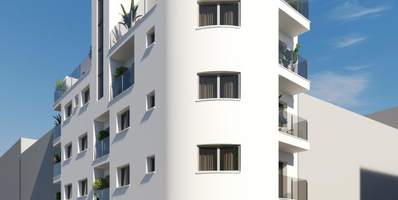 New Build - Apartment / flat -
Torrevieja - Centro