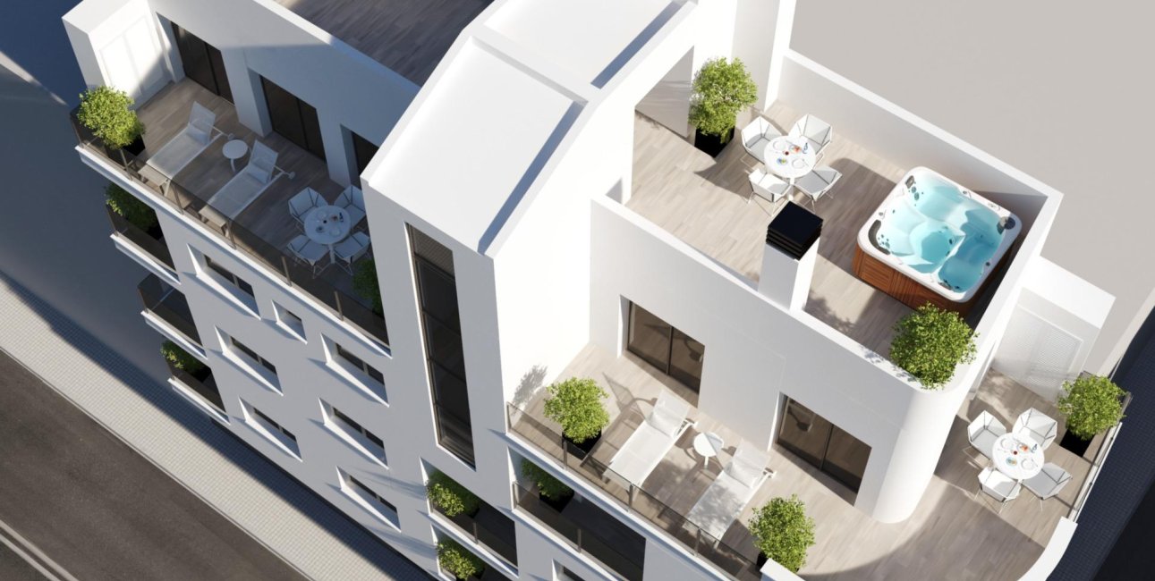 New Build - Apartment / flat -
Torrevieja - Centro