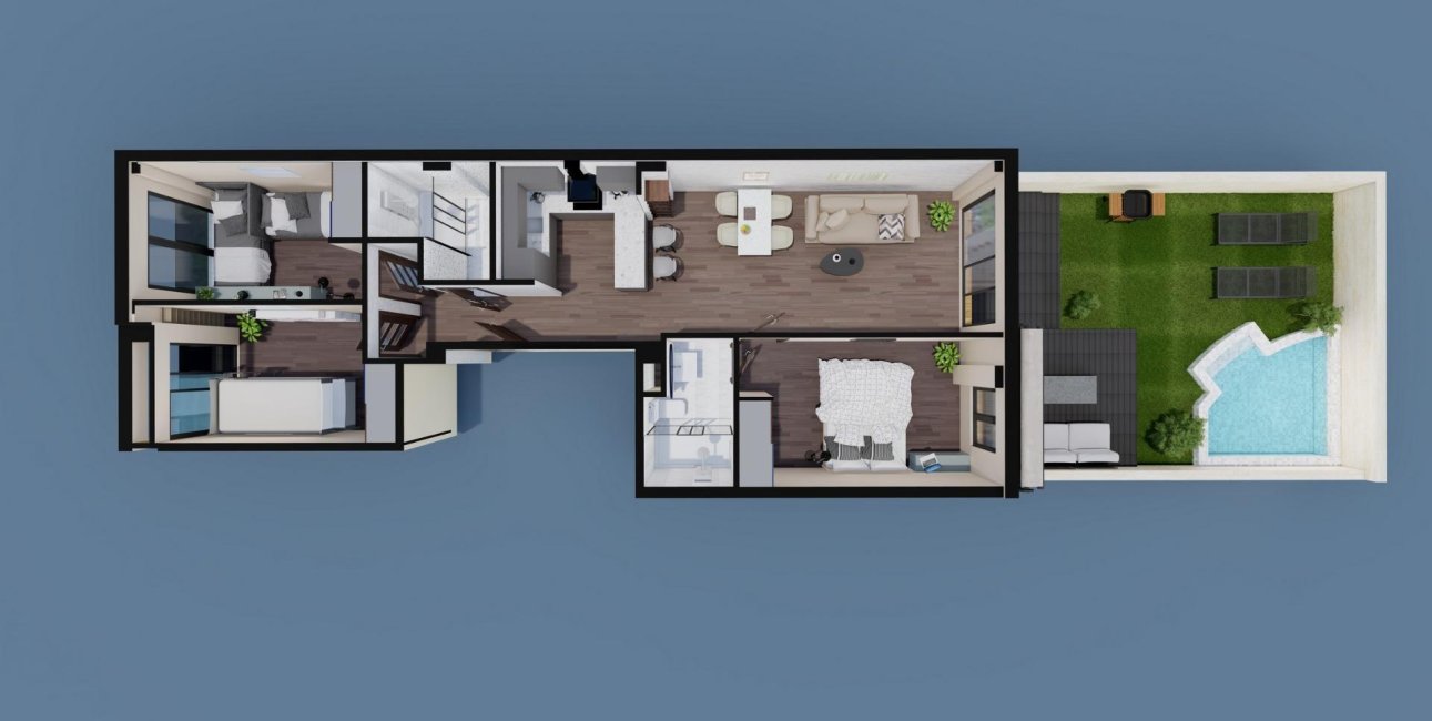 Obra nueva - Apartamento / piso -
Pilar de la Horadada - pueblo