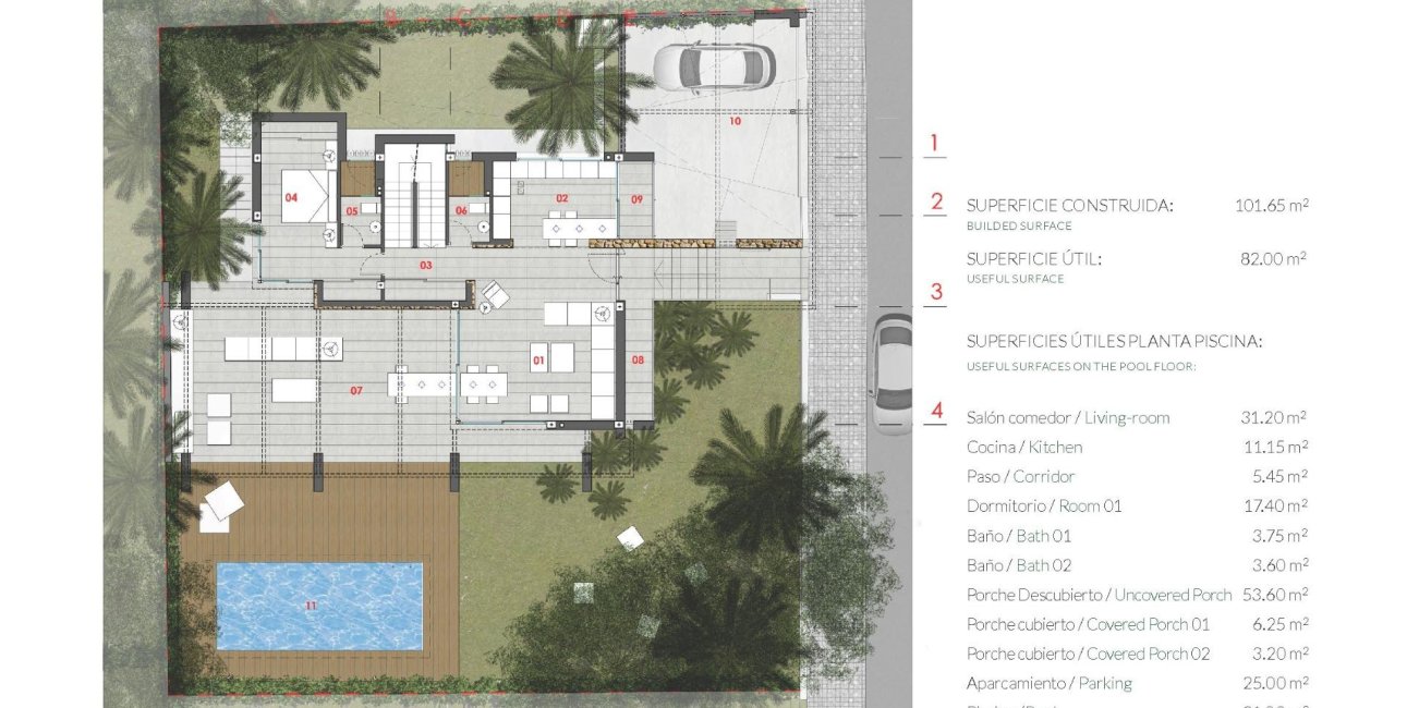 Obra nueva - Villa -
Orihuela Costa - Campoamor