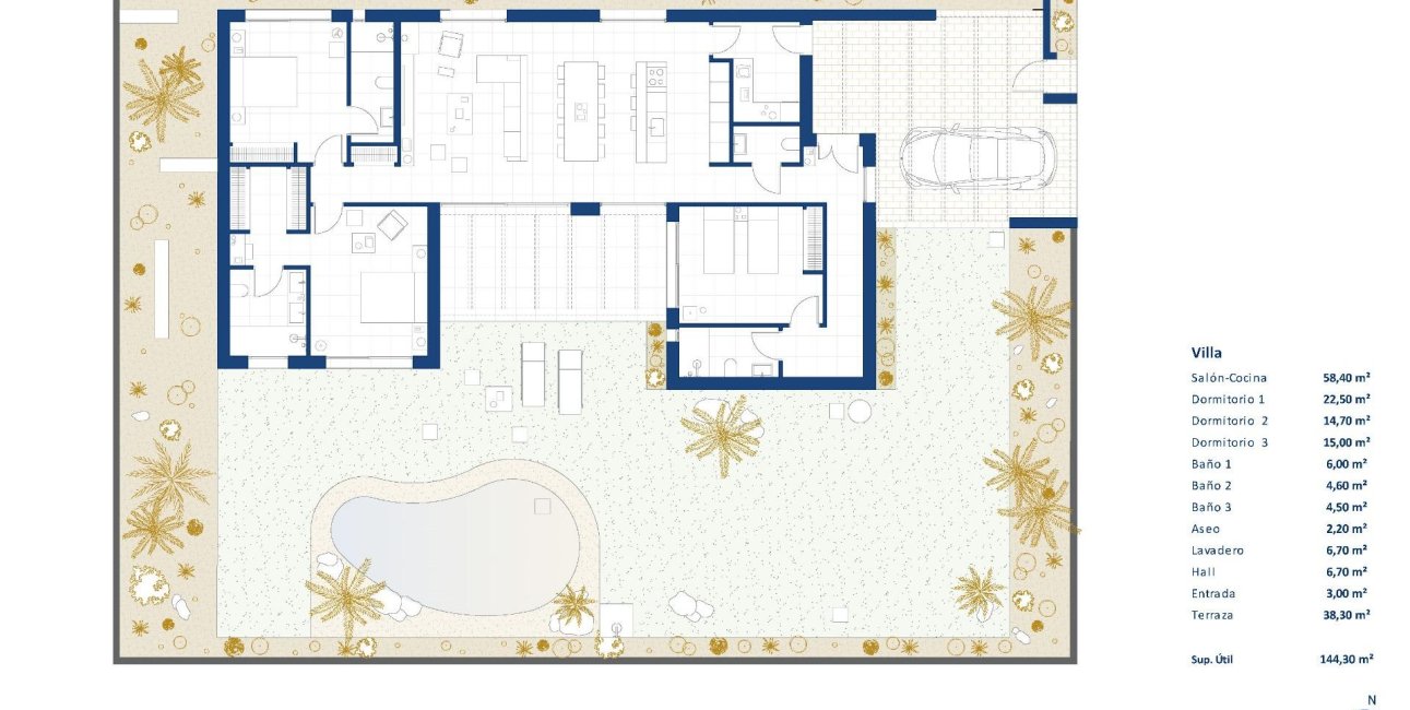 New Build - Villa -
Baños y Mendigo - Altaona Golf