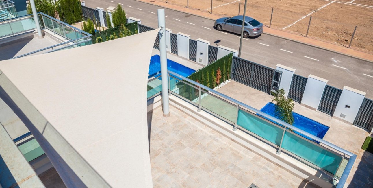 Obra nueva - Villa -
Los Alcázares - Torre del Rame