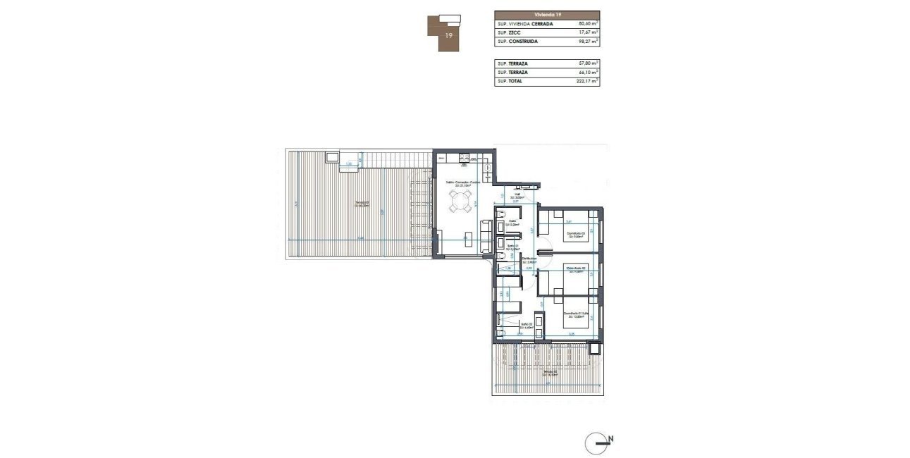 New Build - Penthouse -
Guardamar del Segura - Camino del Puerto