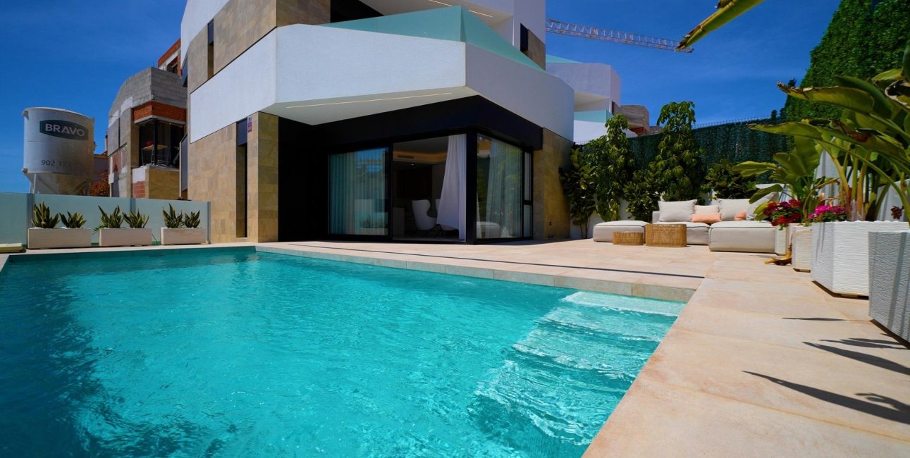 Obra nueva - Villa -
Orihuela Costa - Los Altos