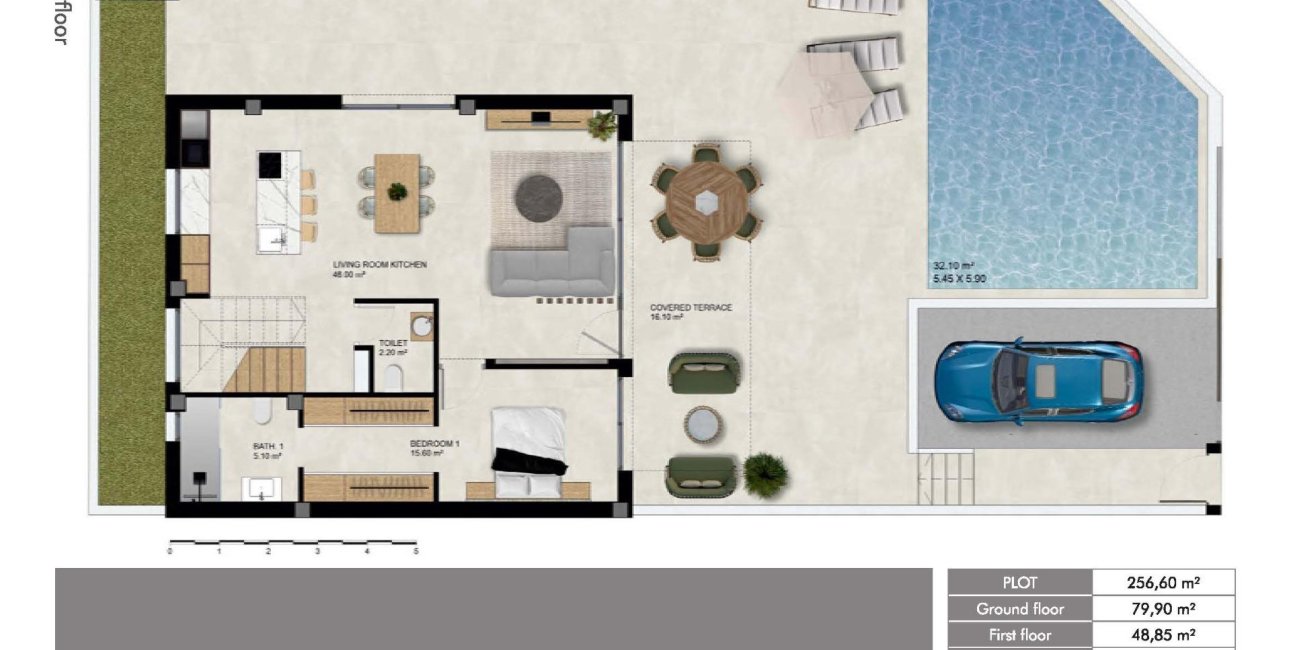 Obra nueva - Villa -
Dolores - Sector 3