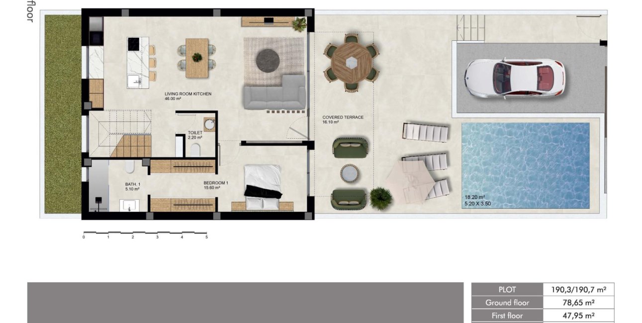 New Build - Townhouse -
Dolores - Sector 3