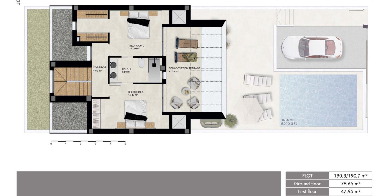 New Build - Townhouse -
Dolores - Sector 3