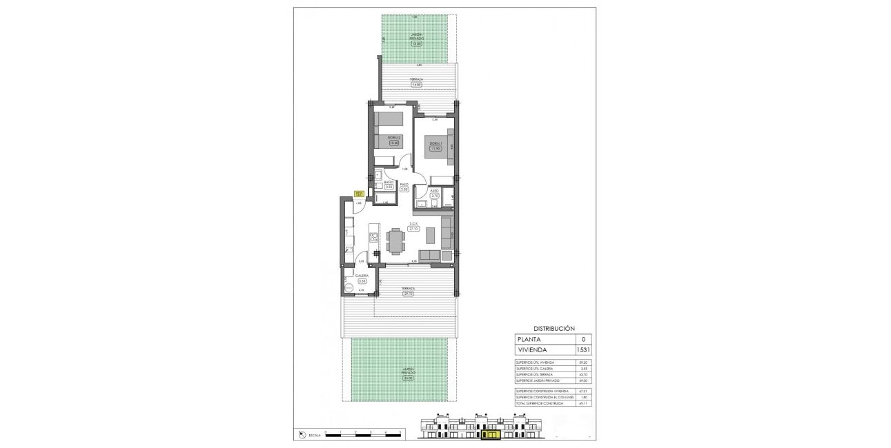 Obra nueva - Bungalow -
Algorfa - La Finca Golf