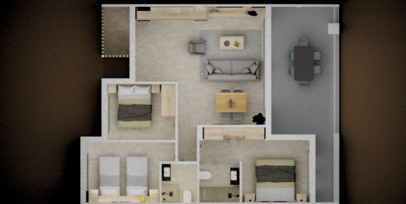 Obra nueva - Apartamento / piso -
Pilar de la Horadada - Playa de las Higuericas