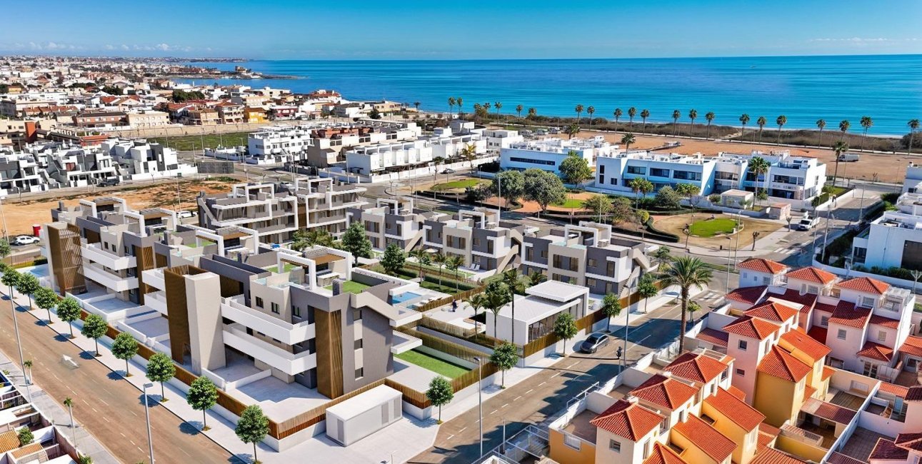 Obra nueva - Apartamento / piso -
Pilar de la Horadada - Playa de las Higuericas