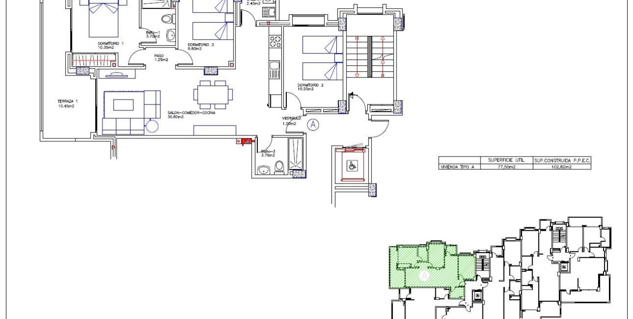 Obra nueva - Apartamento / piso -
La Manga del Mar Menor - La Manga