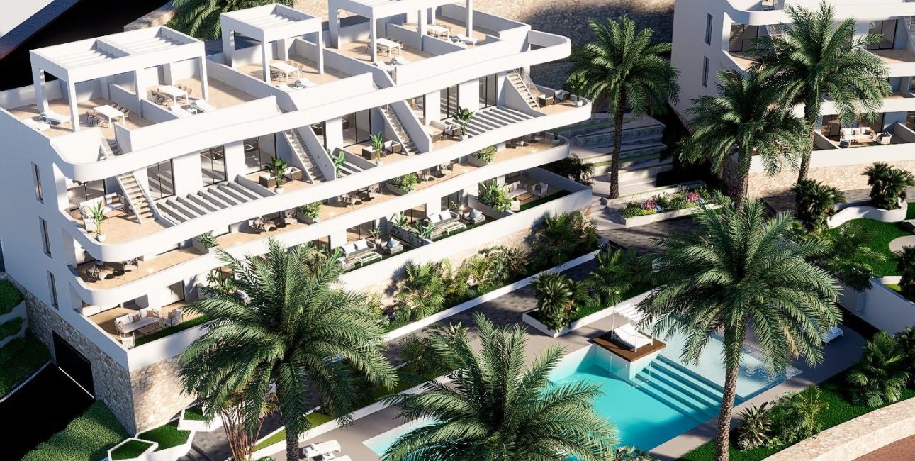 New Build - Apartment / flat -
Finestrat - Puig Campana Golf