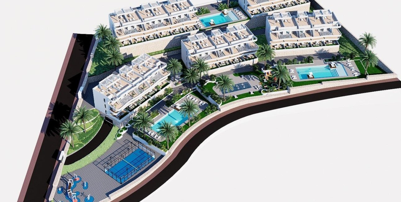 New Build - Apartment / flat -
Finestrat - Puig Campana Golf