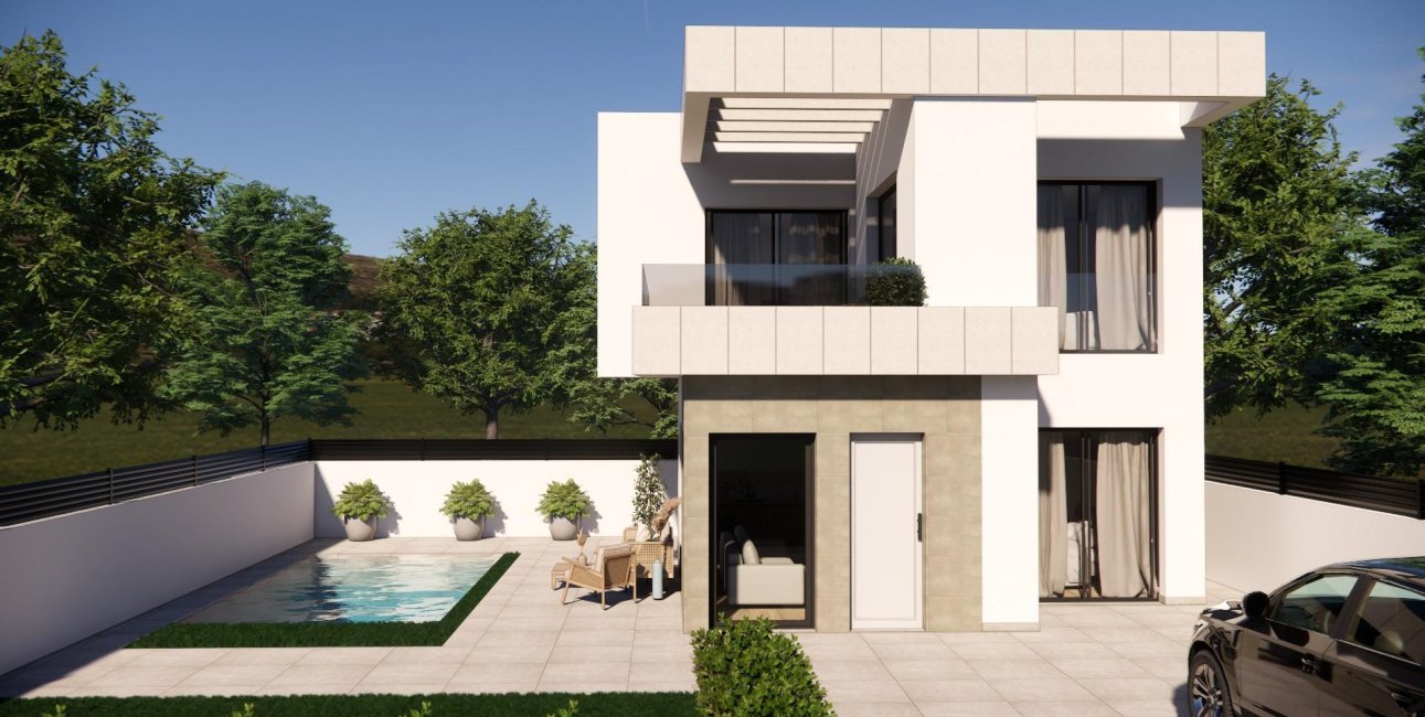 Obra nueva - Villa -
Los Montesinos - La Herrada