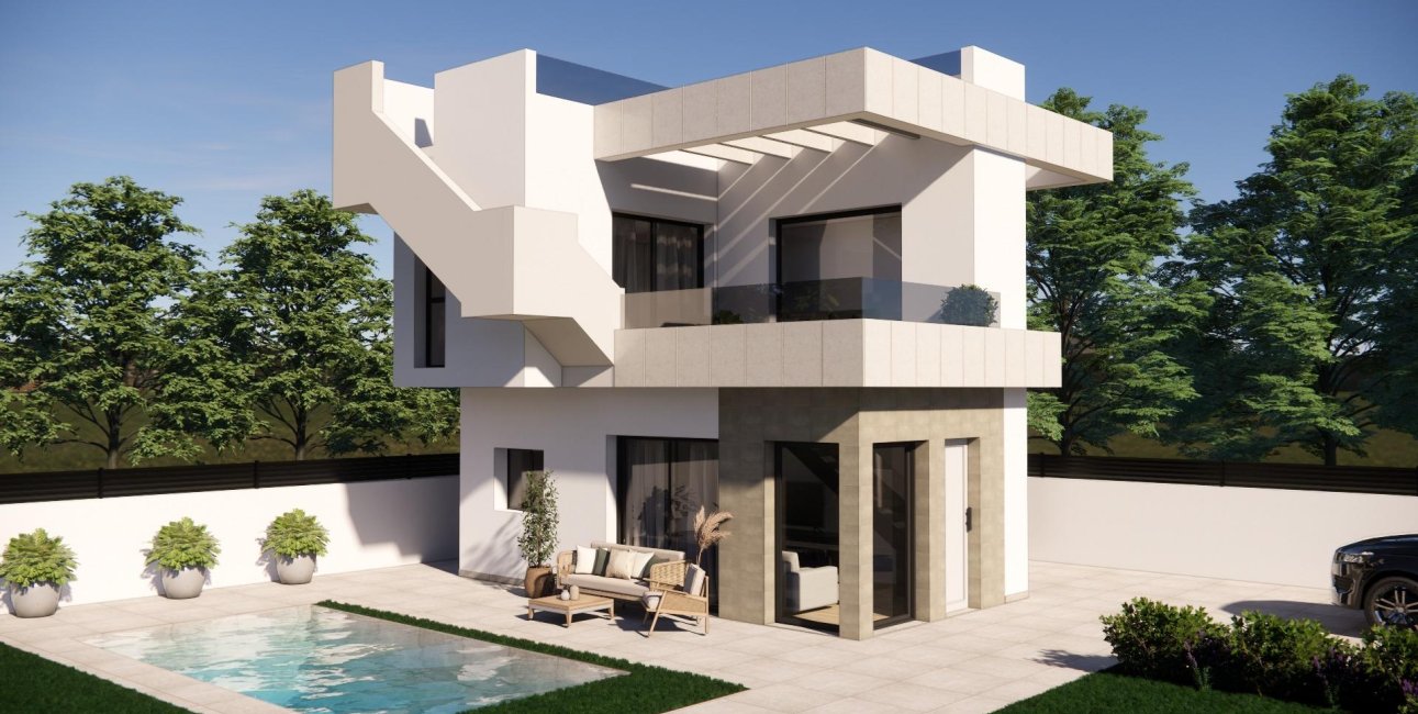Obra nueva - Villa -
Los Montesinos - La Herrada