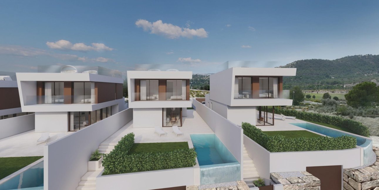 Obra nueva - Villa -
Finestrat - Puig Campana Golf