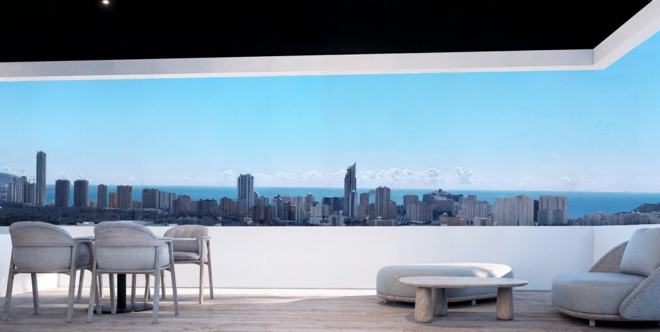 New Build - Apartment / flat -
Finestrat - Balcón De Finestrat