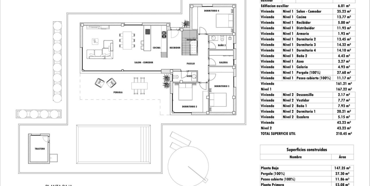 Obra nueva - Villa -
Alicante - Poligono 19