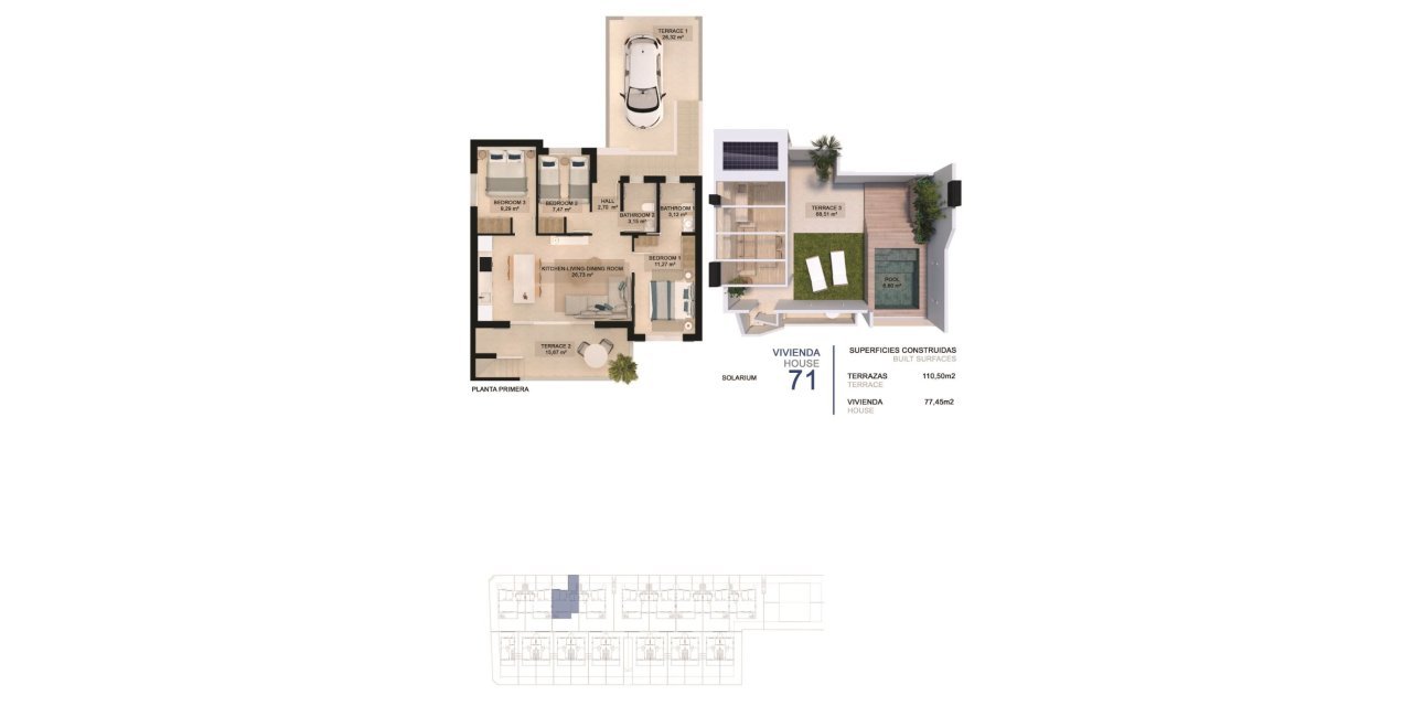 Obra nueva - Bungalow -
Pilar de la Horadada - La Torre De La Horadada