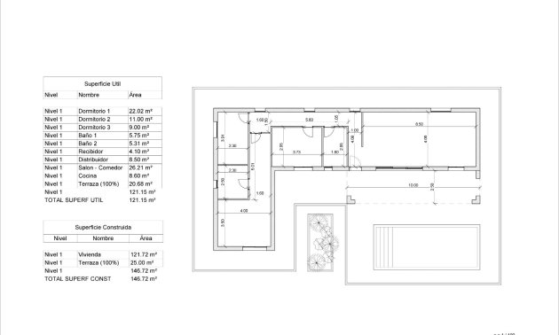 New Build - Villa -
Alicante - Batistes