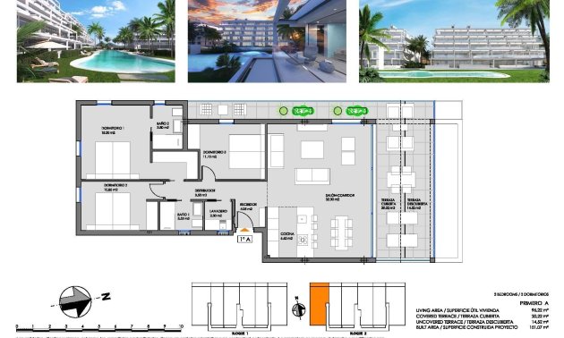 New Build - Apartment / flat -
Cartagena - Mar De Cristal