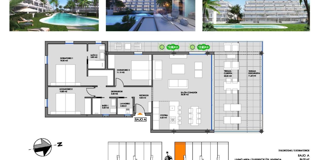 Obra nueva - Apartamento / piso -
Cartagena - Mar De Cristal