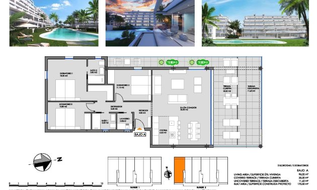 Obra nueva - Apartamento / piso -
Cartagena - Mar De Cristal