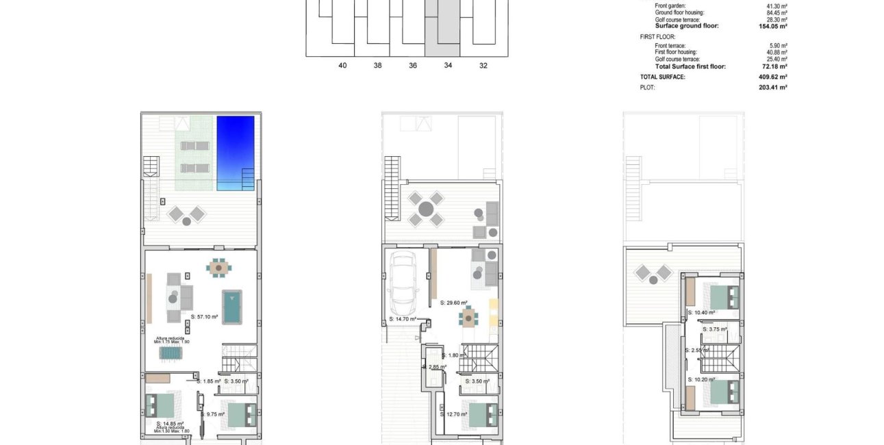 Obra nueva - Villa -
Los Alcázares - Serena Golf
