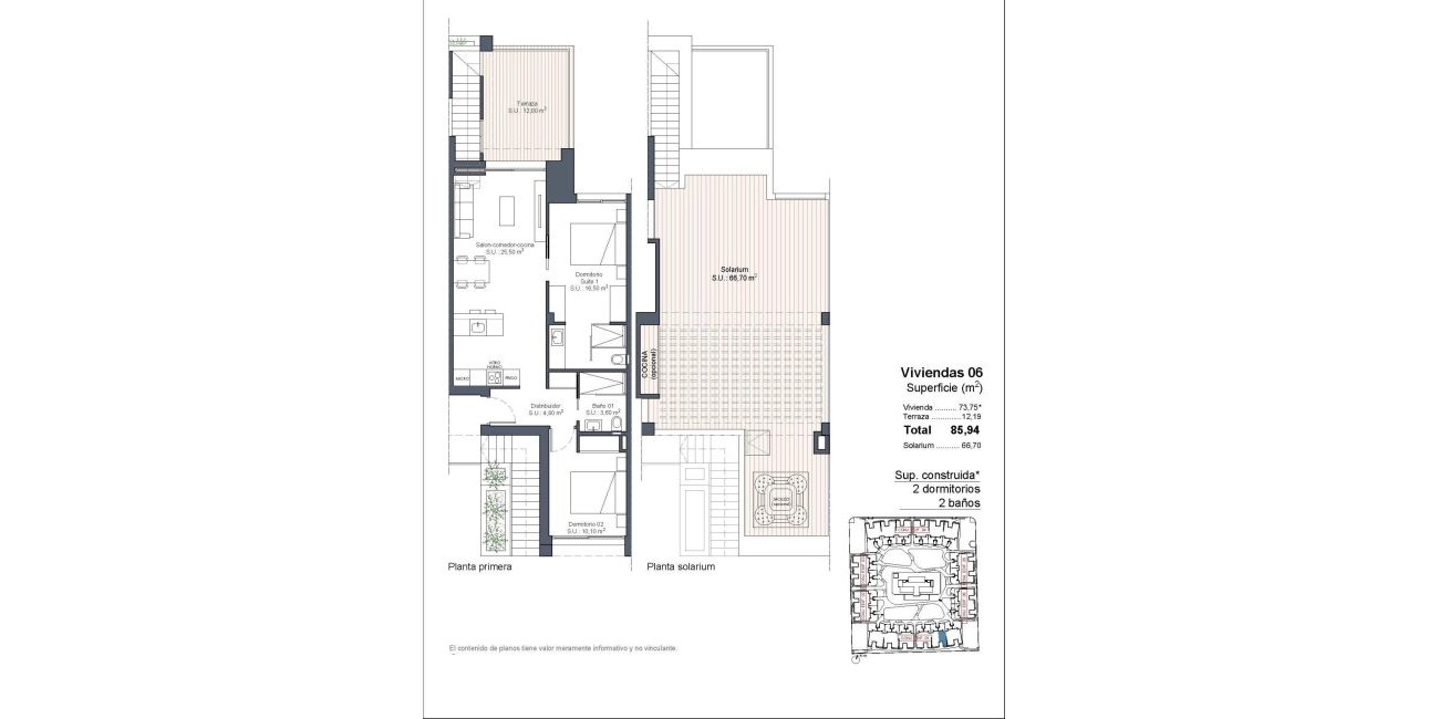 Obra nueva - Bungalow -
Ciudad Quesada - Lo Marabú