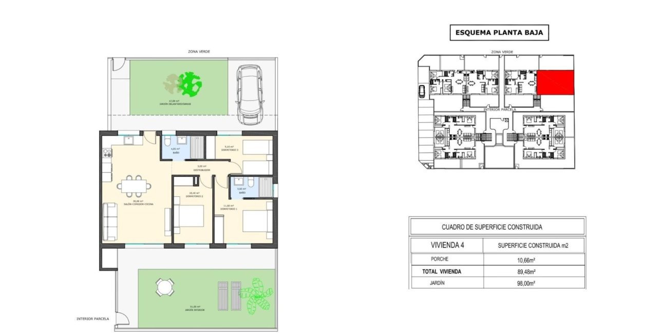 New Build - Bungalow -
Pilar de la Horadada - pueblo