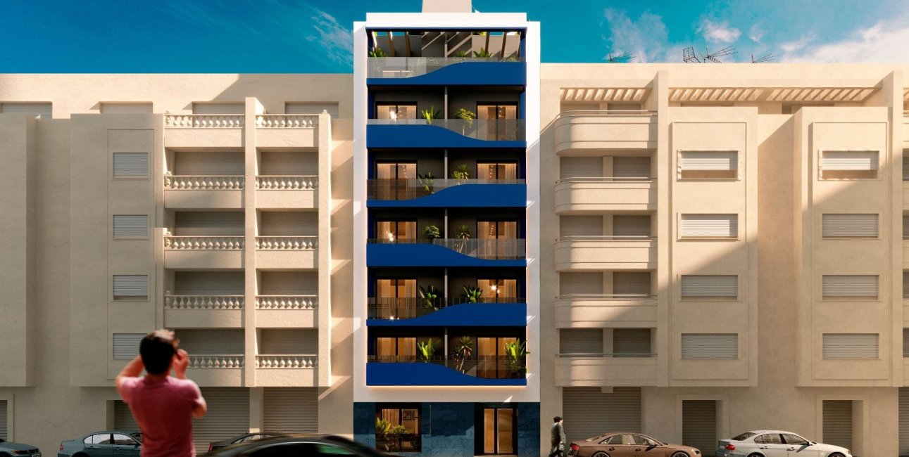 New Build - Apartment / flat -
Torrevieja - Acequion
