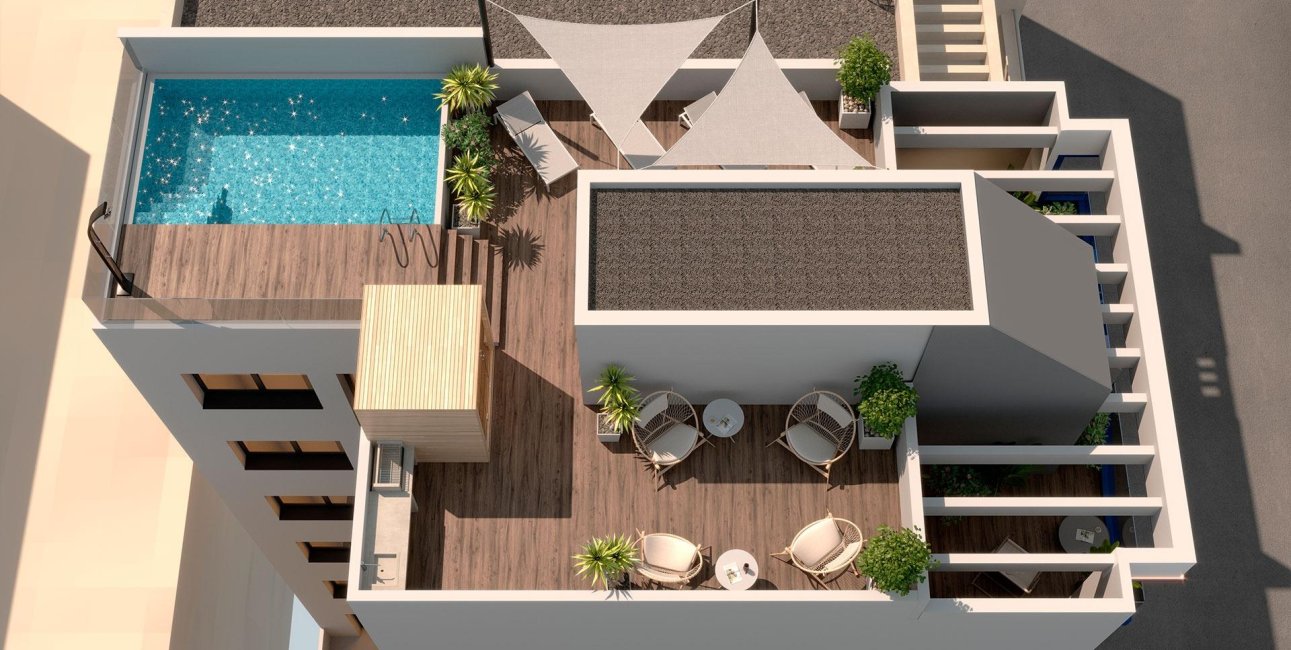 New Build - Apartment / flat -
Torrevieja - Acequion