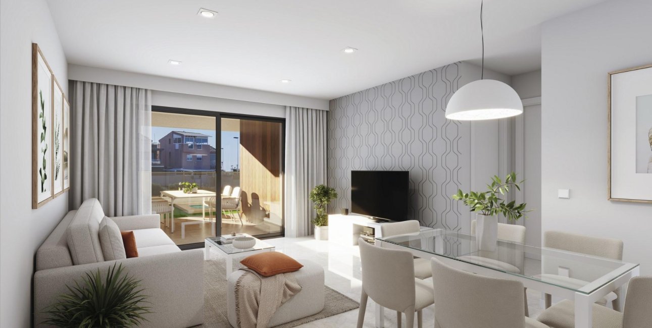 Obra nueva - Bungalow -
Puerto de Mazarron - Playa Negra