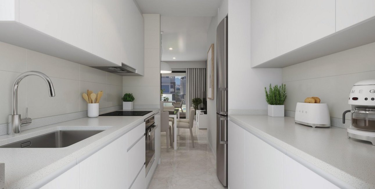 Obra nueva - Bungalow -
Puerto de Mazarron - Playa Negra