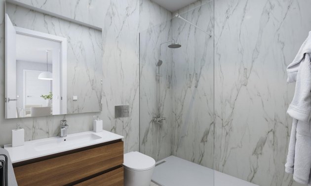 Obra nueva - Bungalow -
Puerto de Mazarron - Playa Negra